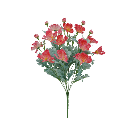 22" Artificial Pink Cosmos Bush – Faux Wildflowers for Wedding Bouquets, Centerpieces & Home Décor-84299-BTY Golden Bell
