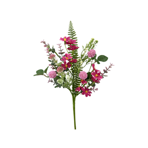 18 Inch Artificial Pink Filler Pick for Wreaths Arrangements and Spring Decor-63863BT Liberty Floral