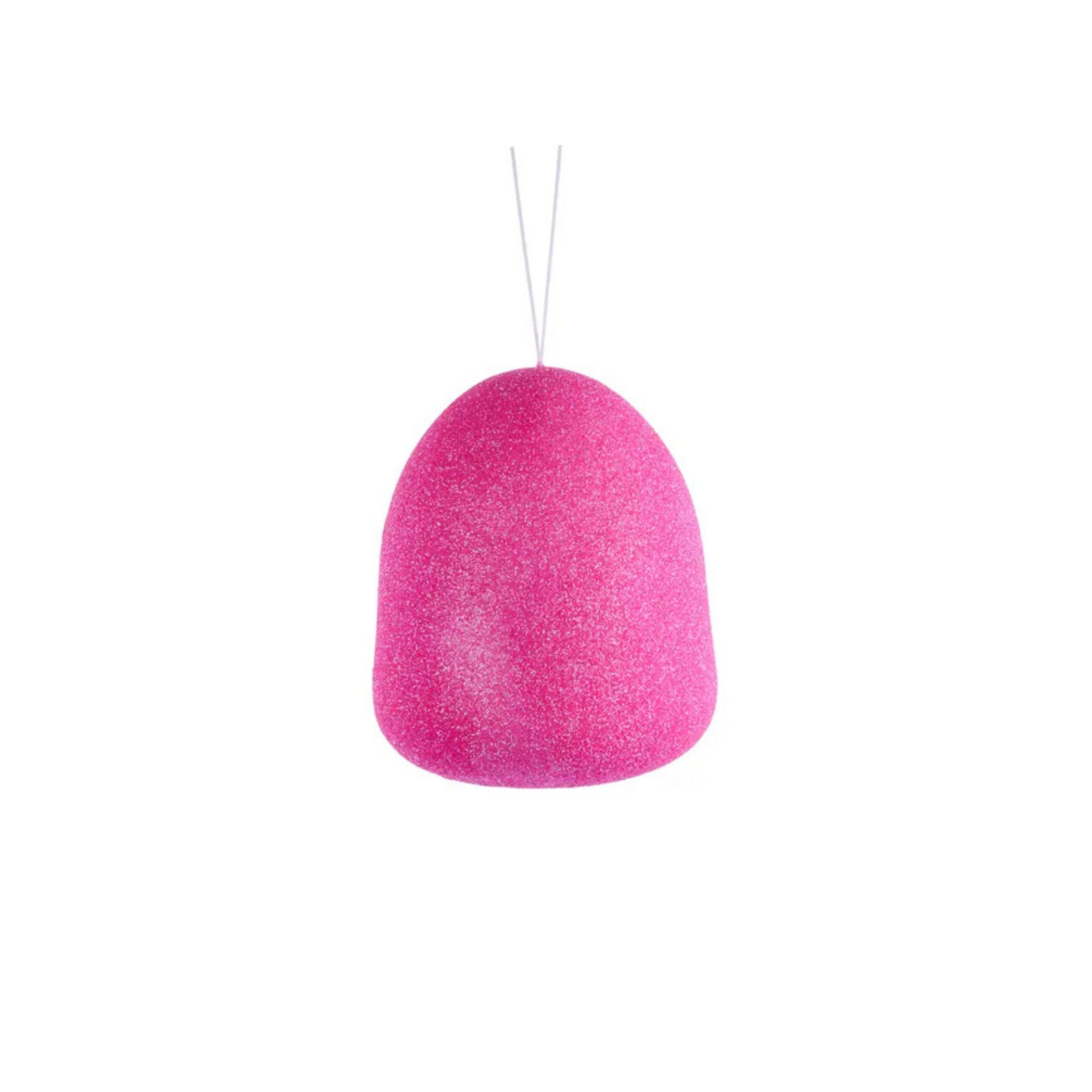 Pink Glitter Gumdrop Ornament – 5" Candyland Faux Food Christmas Decor-XJ711811 Craig Bachman