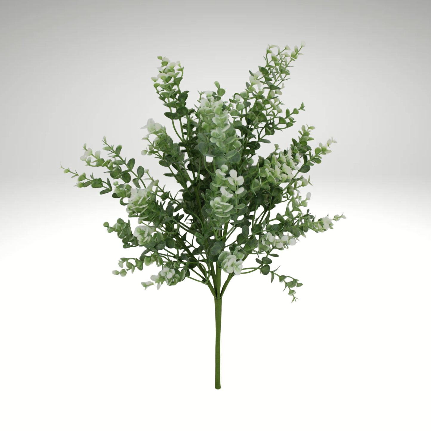 17 Inch Artificial Eucalyptus Bush for Wreaths Arrangements and Decor-65467-CR Golden Bell