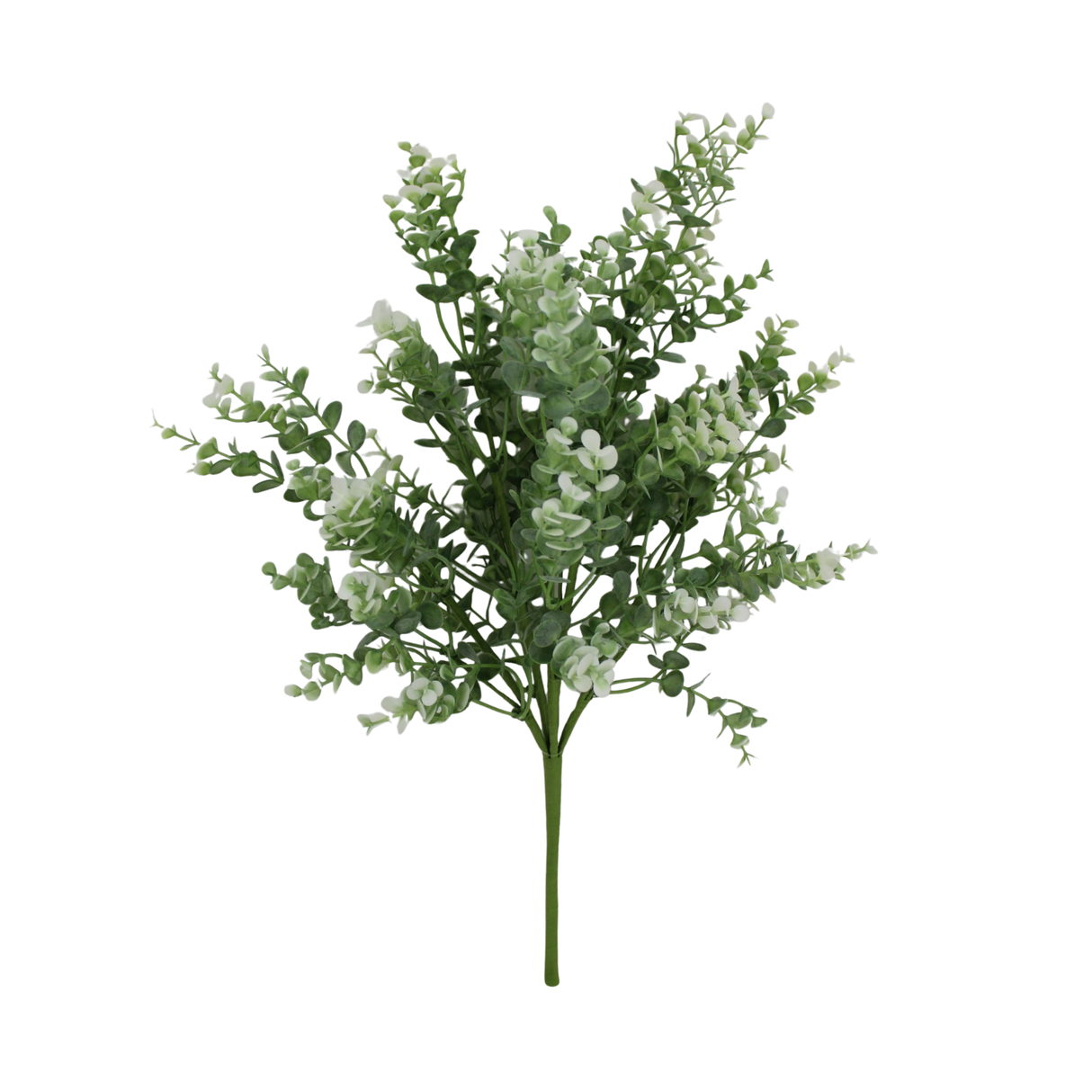 17 Inch Artificial Eucalyptus Bush for Wreaths Arrangements and Decor-65467-CR Golden Bell