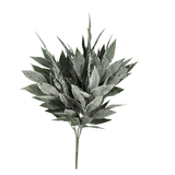 Snowy Olive Leaf Bush | Frosted Winter Greenery Filler | 20" Bush-85953 Golden Bell