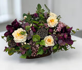 Moody Fall Centerpiece in Wooden Dough Bowl for Table Decor TCT Crafts