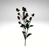 27'' Purple Artificial Globosa Spray - 7 Stems for Floral & Home Decor (Copy) Liberty Floral