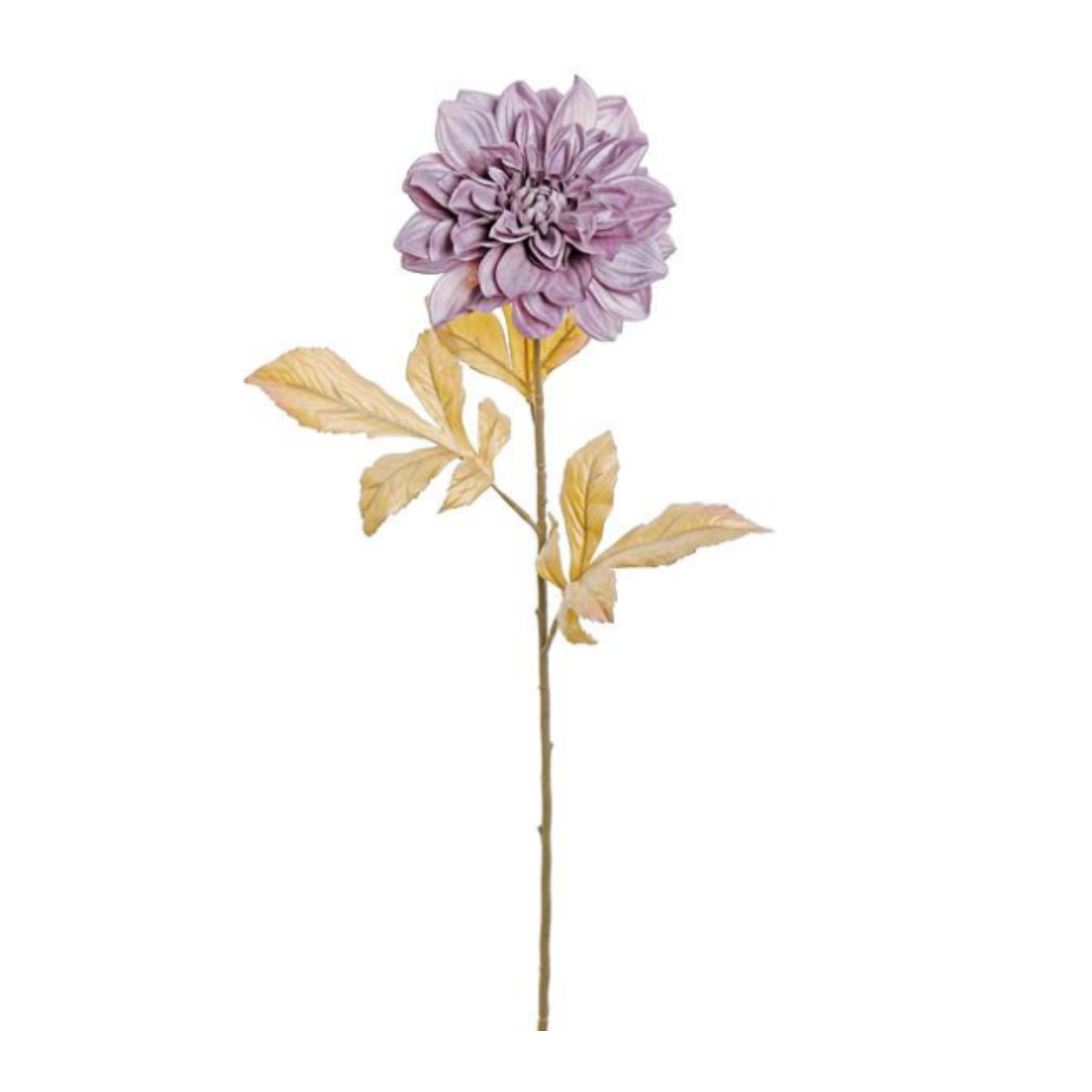 29" Pearl Purple/Mauve Artificial Dahlia Stem | Shimmer Faux Flower-L750-PRLMV Select Artificials