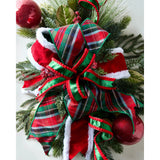 Raz Tartan Plaid Wired Ribbon 4"-R4627830 RAZ Imports