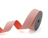 1.5” x 10yd Farrisilk Pink Lattice Wired Ribbon – Valentine’s Day Craft & Gift Bow Ribbon