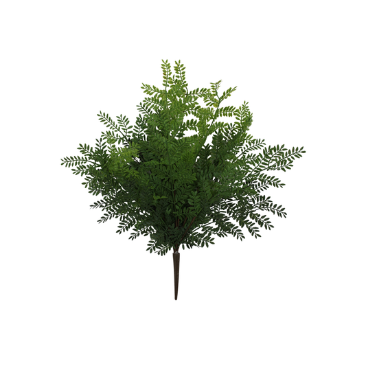 Soft Touch Alps Fern Bush Artificial Greenery 21in-85541-UV Golden Bell