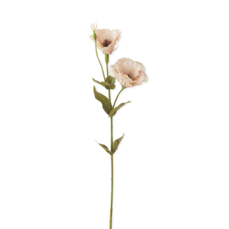 Real Touch Cream Bellflower Stem — 19 Inch Soft Floral Stem for Arrangements and Vase Styling -42536A-CR K & K Interiors