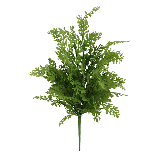 Soft Touch Fern Bush Artificial Greenery 23in-85575 Golden Bell