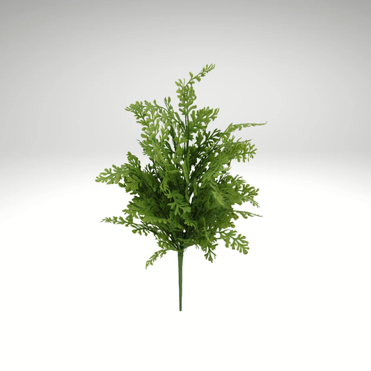 Soft Touch Fern Bush Artificial Greenery 23in-85575 Golden Bell