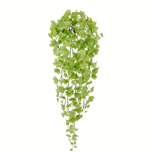 40" Real Touch Artificial Ivy Hanging Vine Light Green Golden Bell