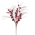 35" Red Glitter Ball & Bead Spike Spray-XS138924 Craig Bachman