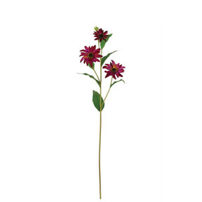 31" Red Orange Black-Eyed Susan Spray for Fall Arrangements-6398-ROG Select Artificials