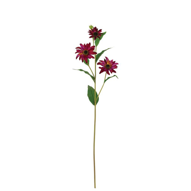 31" Red Orange Black-Eyed Susan Spray for Fall Arrangements-6398-ROG Select Artificials