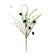 24 Inch Artificial Daisy Filler Spray Red White Blue Patriotic Floral Stem-63503RWB Liberty Floral