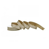 Regency Champagne Gold Shimmer Glitter Ribbon | Wired Christmas Ribbon | 1" x 10yd-MTX78988 Regency International