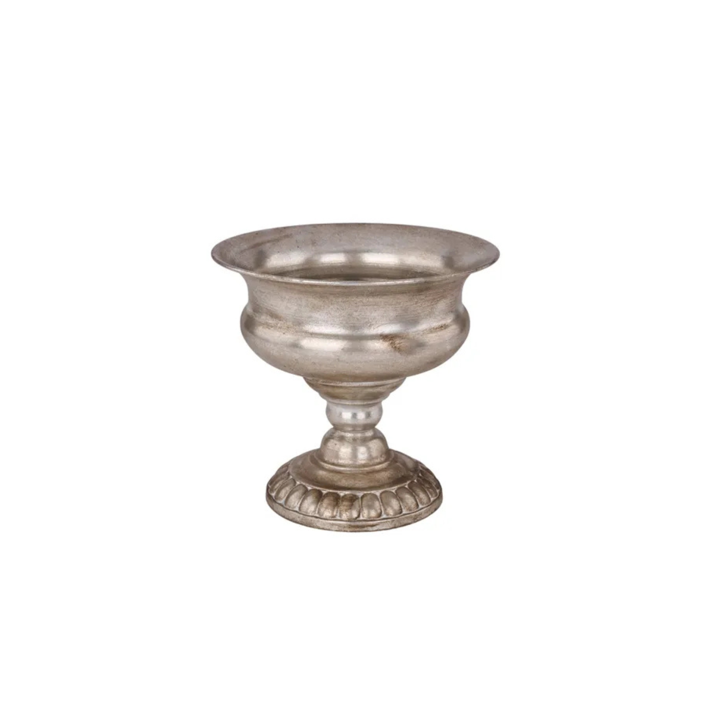 Pewter Silver Footed Compote Bowl for Floral Designs & Home Styling-KE272831 Craig Bachman