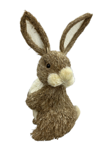 10.6'' Natural Sisal Bunny - Rustic Easter Decor Accent-63127NAT