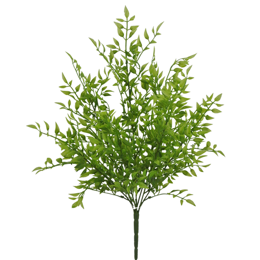 Artificial Smilax Bush 18" | Faux Greenery for Floral Designs-82378 Golden Bell