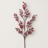 31" Snow Red Berry Spray - Festive Winter Decoration for Home and Crafts-83571 Liberty Floral
