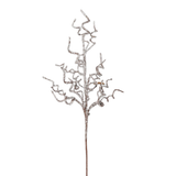 Snowy Glittered Curly Branch | Frosted Winter Twig Stem | 24" Branch-ISB67330 Impressive Enterprises, Inc.