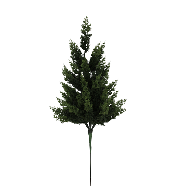 Cypress Bush Soft Touch | Everyday Green Greenery Filler | 30" Bush-85780 Golden Bell
