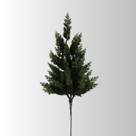 Cypress Bush Soft Touch | Everyday Green Greenery Filler | 30" Bush-85780 Golden Bell