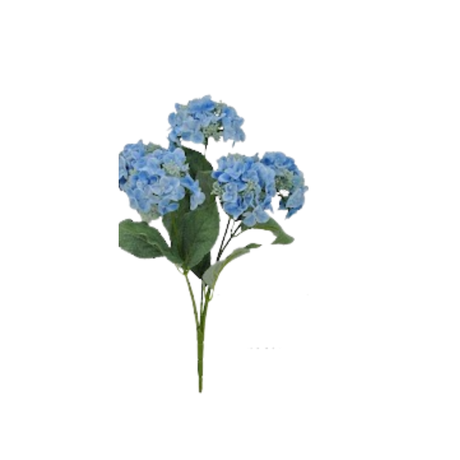 Soft Touch Hydrangea Bush Floral Stems-Choice of Color Golden Bell