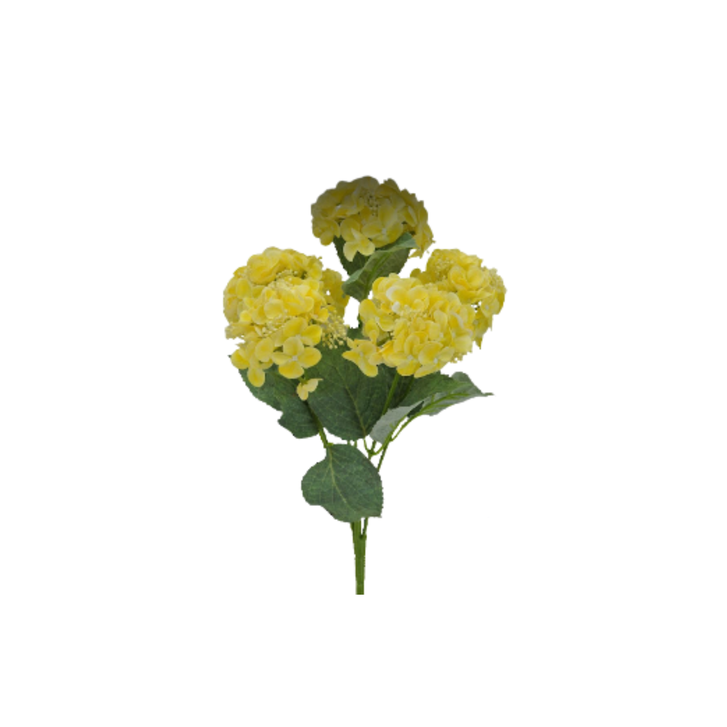 Soft Touch Hydrangea Bush Floral Stems-Choice of Color Golden Bell