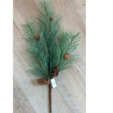 Southern Pine Spray with Natural Pinecones-XLA23360 Lancaster & Vintage