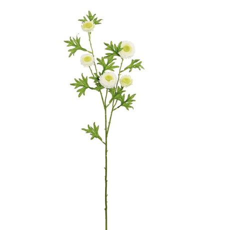 31" White Strawflower Spray for Spring Floral Arrangements-6214-W Select Artificials