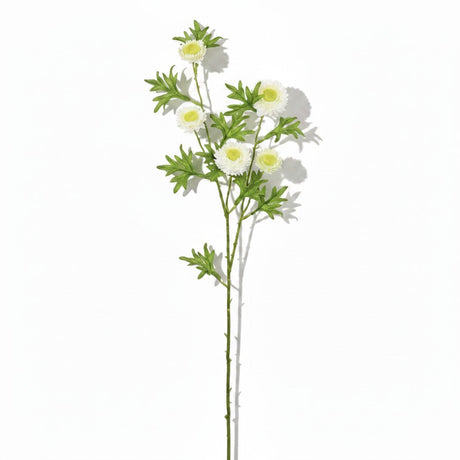 31" White Strawflower Spray for Spring Floral Arrangements-6214-W Select Artificials