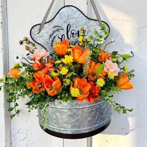 Mother's Day Wildflower Door Hanger/Arrangement -TCT1620 TCT Crafts