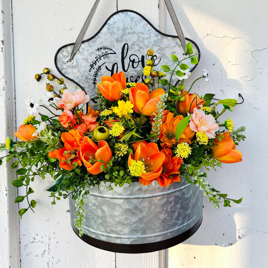 Mother's Day Wildflower Door Hanger/Arrangement -TCT1620 TCT Crafts