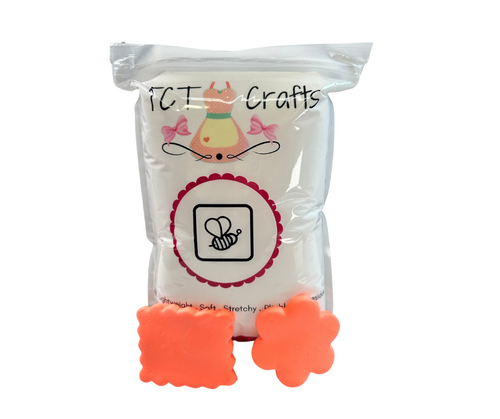Tangerine (Orange) Air Dry Lightweight Foam Clay