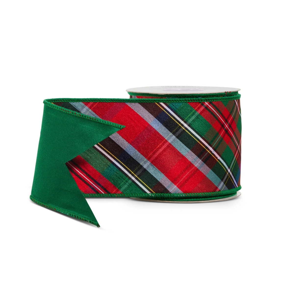 Raz Tartan Plaid Wired Ribbon 4"-R4627830 RAZ Imports