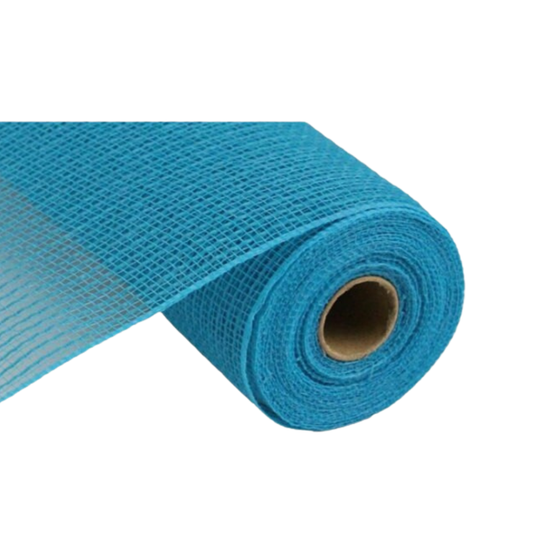 Turquoise Deco Mesh Roll 10.25 Inch x 10 Yards-RY831244 Craig Bachman