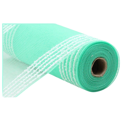Mint Green Snowdrift Mesh for Wreaths - 10.25" x 10yd - Wide Border Crafting Material-RY8115Y6 Craig Bachman