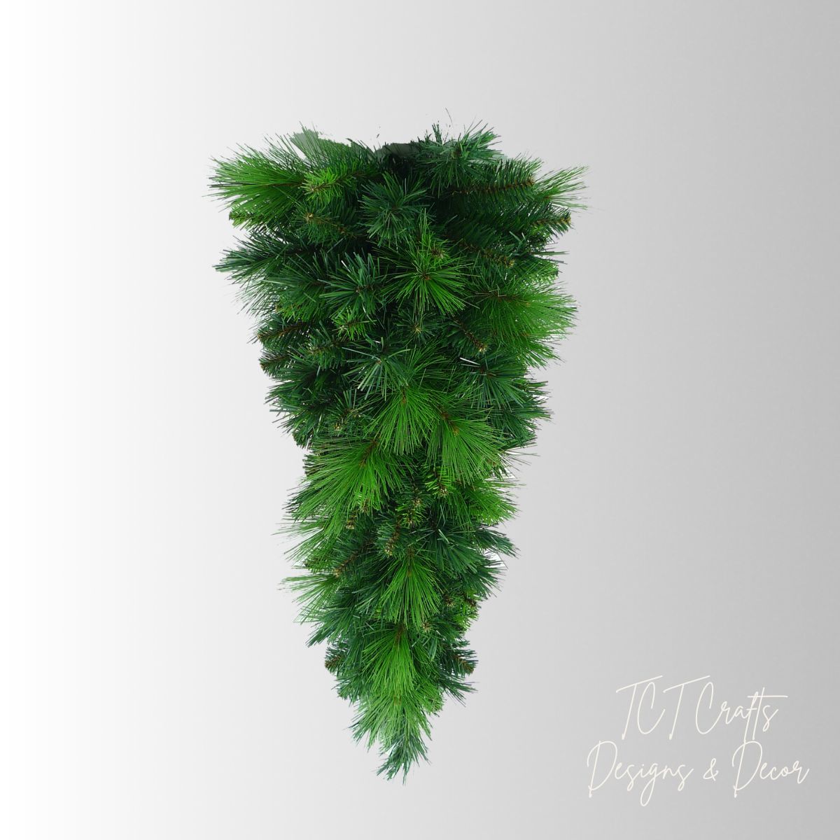 Vermont Pine Teardrop Swag Base — 32 Inch Christmas Swag Base with 100 Tips-83518TE32 Liberty Floral