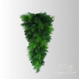 Vermont Pine Teardrop Swag Base — 32 Inch Christmas Swag Base with 100 Tips-83518TE32 Liberty Floral