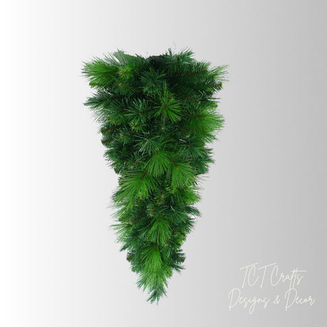 Vermont Pine Teardrop Swag Base — 32 Inch Christmas Swag Base with 100 Tips-83518TE32 Liberty Floral