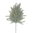 27.5 Inch Snowy Weeping Larch Pine Spray for Outdoor Winter Decor-XM13458FRGR Green Import