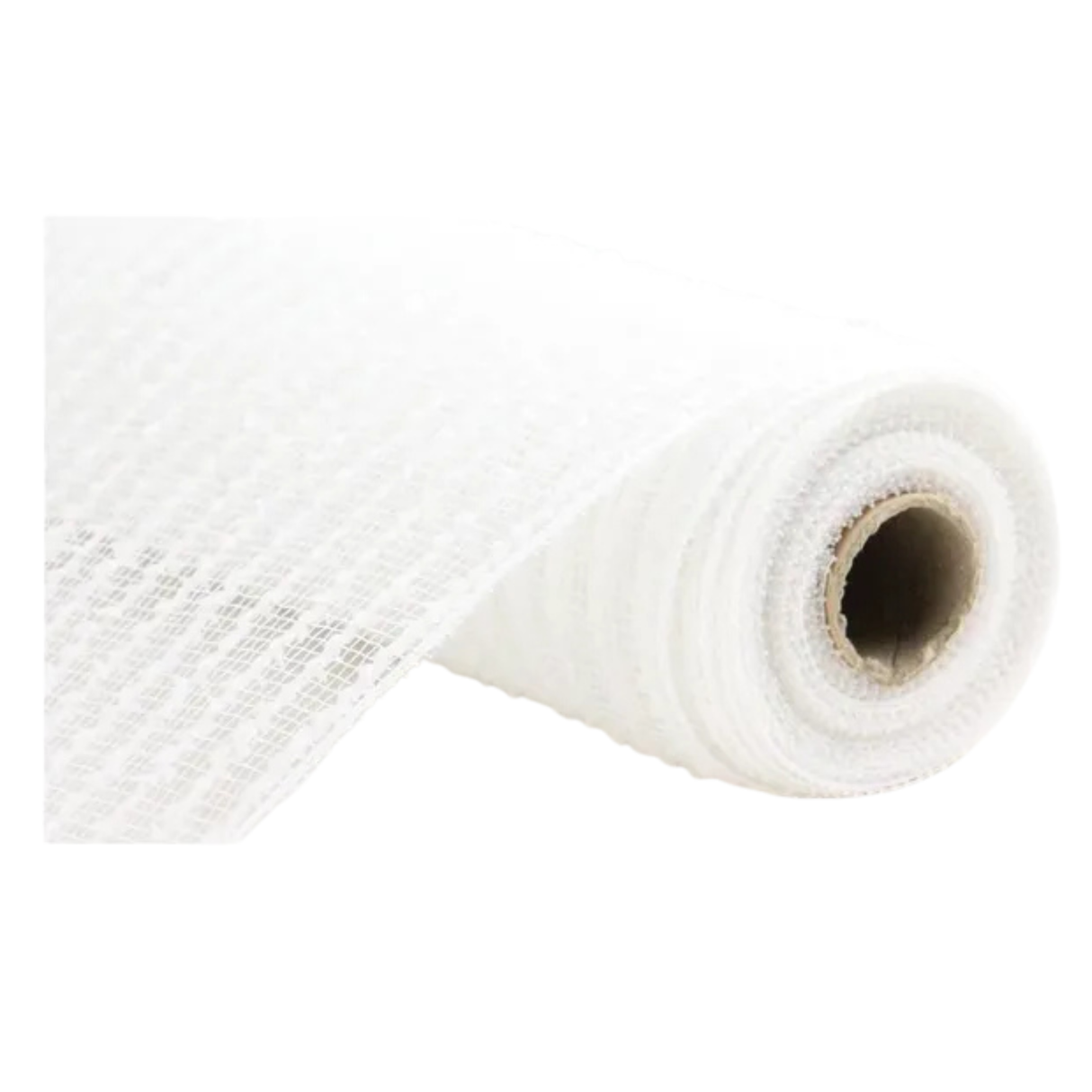 White Snowdrift Deco Mesh Roll – 10.25"x10 Yards Craft Mesh-RY810227 Craig Bachman