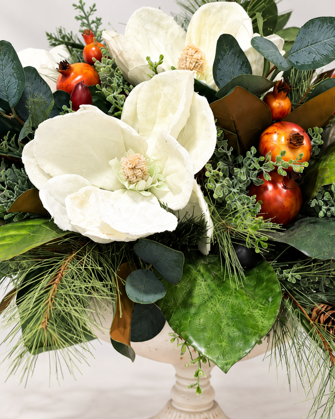 Williamsburg Magnolia Fruit Christmas Arrangement TCT Crafts