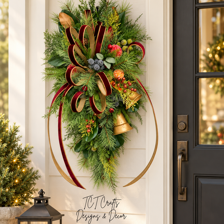 Williamsburg Christmas Floral Design Workshop | 5 Holiday Projects + Supply Guide TCT Crafts Designs & Decor