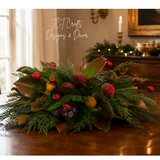 Williamsburg Holiday Centerpiece 22 Inch Arrangement TCT Crafts