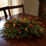 Williamsburg Holiday Centerpiece 22 Inch Arrangement TCT Crafts