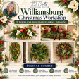 Williamsburg Christmas Floral Design Workshop | 5 Holiday Projects + Supply Guide TCT Crafts Designs & Decor