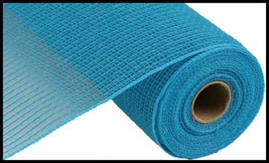 Turquoise Deco Mesh Roll 10.25 Inch x 10 Yards-RY831244 Craig Bachman